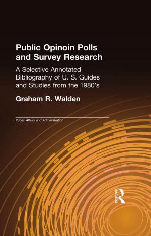 Cover of the book Public Opinion Polls and Survey Research by Libby Lewis