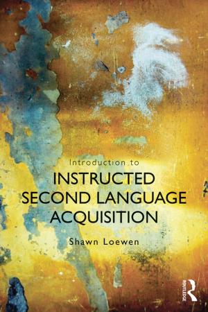 Cover of the book Introduction to Instructed Second Language Acquisition by Anne Eskola