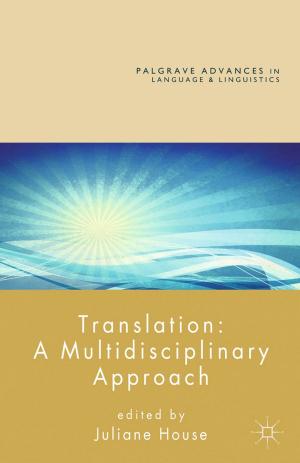 Cover of the book Translation: A Multidisciplinary Approach by Harald Haelterman