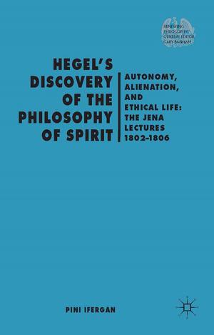 Cover of the book Hegel's Discovery of the Philosophy of Spirit by Raghbendra Jha
