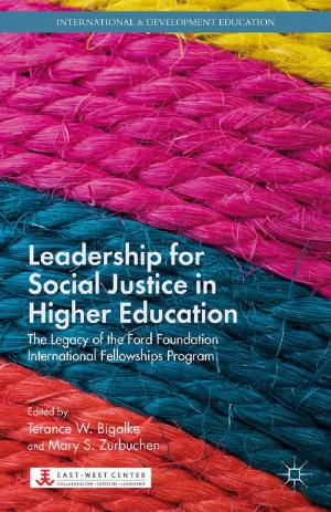 Cover of the book Leadership for Social Justice in Higher Education by S. Jansen