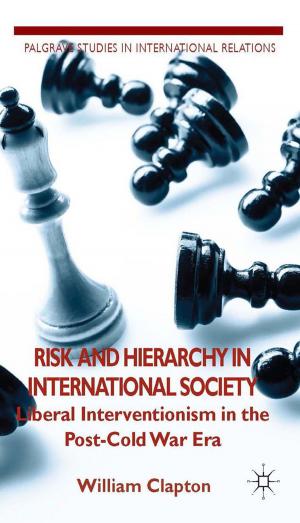 Cover of the book Risk and Hierarchy in International Society by M. Nekic, Melani Neki?