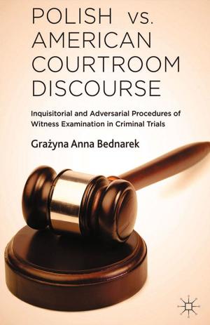Cover of the book Polish vs. American Courtroom Discourse by S. Tate