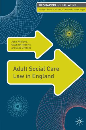 Book cover of Adult Social Care Law in England