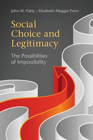 Cover of the book Social Choice and Legitimacy by Mario Sznajder, Luis Roniger