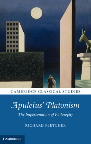 Cover of the book Apuleius' Platonism by Elly van Gelderen