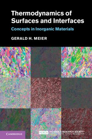 bigCover of the book Thermodynamics of Surfaces and Interfaces by 