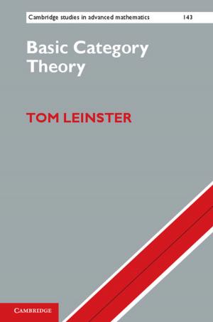 Cover of the book Basic Category Theory by David F. Anderson, Timo Seppäläinen, Benedek Valkó
