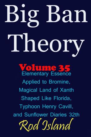 Book cover of Big Ban Theory: Elementary Essence Applied to Bromine, Magical Land of Xanth Shaped Like Florida, Typhoon Henry Cavill, and Sunflower Diaries 32th, Volume 35