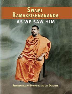 Cover of the book Swami Ramakrishnananda As We Saw Him by Shyam Mehta