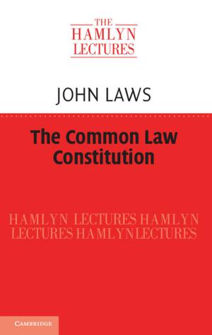 Cover of the book The Common Law Constitution by 