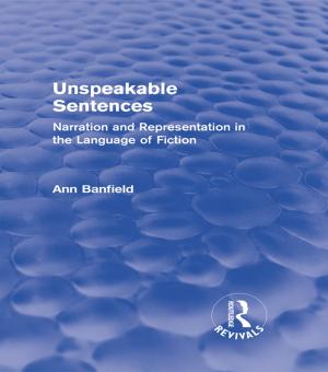 Cover of the book Unspeakable Sentences (Routledge Revivals) by Romain Rolland