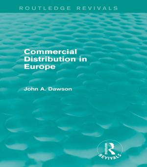 Cover of the book Commercial Distribution in Europe (Routledge Revivals) by Mark Leccese, Jerry Lanson
