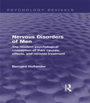Cover of the book Nervous Disorders of Men (Psychology Revivals) by Luigi Pellizzoni