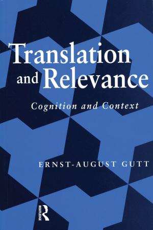 Cover of the book Translation and Relevance by 