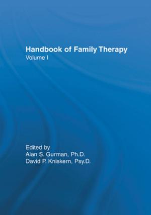 Cover of the book Handbook Of Family Therapy by Allan C. Carlson