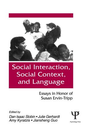 Cover of the book Social interaction, Social Context, and Language by Elizabeth A. Laugeson