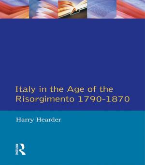 Book cover of Italy in the Age of the Risorgimento 1790 - 1870