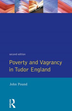 Book cover of Poverty and Vagrancy in Tudor England