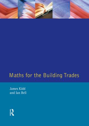 Cover of the book Maths for the Building Trades by Dean Brox