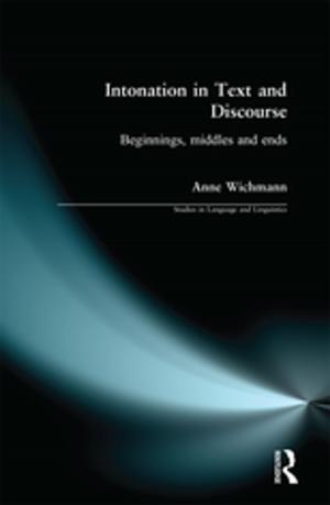Cover of the book Intonation in Text and Discourse by Joseph Schroer, Michael Woodin, Doris Bergen