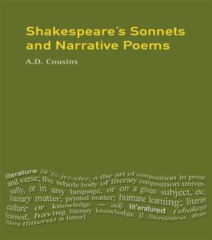 Cover of the book Shakespeare's Sonnets and Narrative Poems by Slavoj Zizek