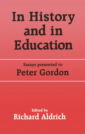 Cover of the book In History and in Education by 