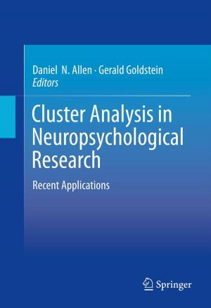 Cover of the book Cluster Analysis in Neuropsychological Research by Francis A. Gunther
