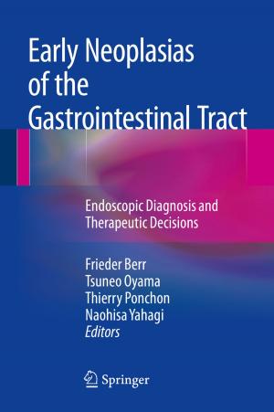Cover of the book Early Neoplasias of the Gastrointestinal Tract by 