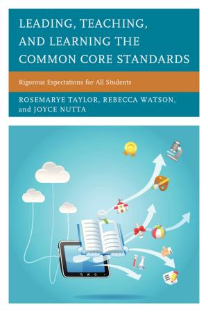 Book cover of Leading, Teaching, and Learning the Common Core Standards