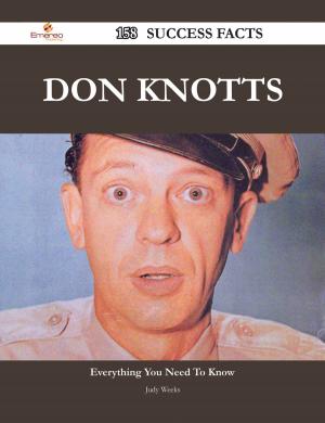 Cover of the book Don Knotts 158 Success Facts - Everything you need to know about Don Knotts by Gerard Blokdijk