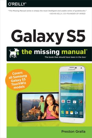 Cover of the book Galaxy S5: The Missing Manual by Jennifer Davis, Ryn Daniels