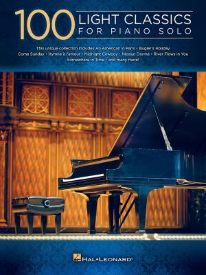 Cover of the book 100 Light Classics for Piano Solo by Dave Rubin, Doug Redler