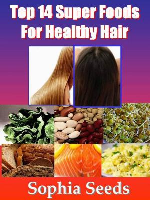 Book cover of Top 14 Super Foods for Healthy Hair