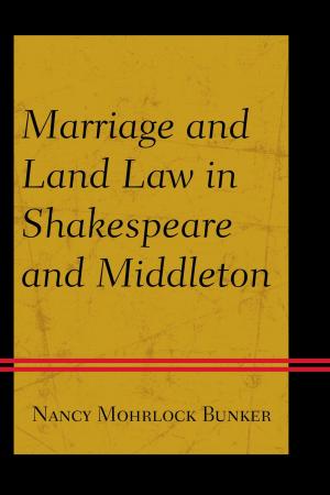 Book cover of Marriage and Land Law in Shakespeare and Middleton