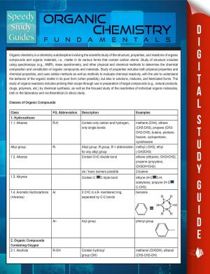 Book cover of Organic Chemistry Fundamentals (Speedy Study Guides)