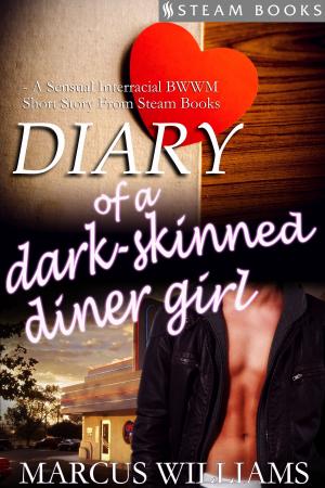 Book cover of Diary of a Dark-Skinned Diner Girl - A Sensual Interracial BWWM Short Story from Steam Books