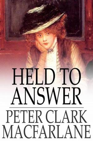 Cover of the book Held to Answer by Laura Lee Hope