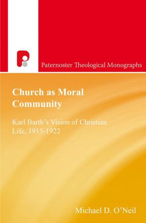 Cover of the book Church as Moral Community by Ronald Clements, Prudence Bell