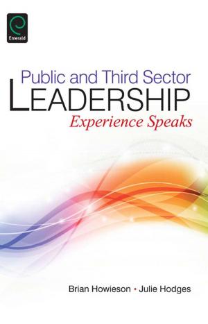 Cover of the book Public and Third Sector Leadership by Alain Verbeke, Rob van Tulder, Rian Drogendijk