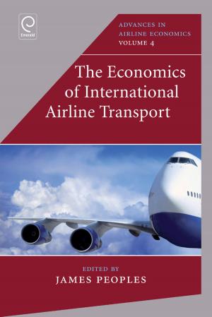 Cover of the book The Economics of International Airline Transport by Paul Zarembka, Radhika Desai