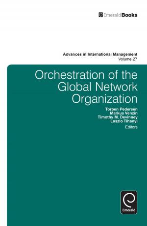 Cover of the book Orchestration of the Global Network Organization by David H. Kamens, Emily Hannum
