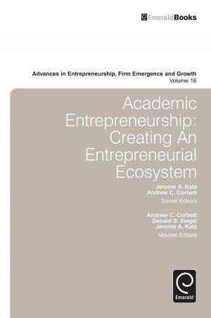 Cover of the book Academic Entrepreneurship by Jeroen Huisman, Malcolm Tight