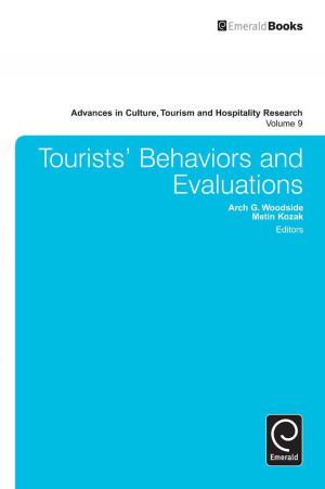 Cover of the book Tourists’ Behaviors and Evaluations by 