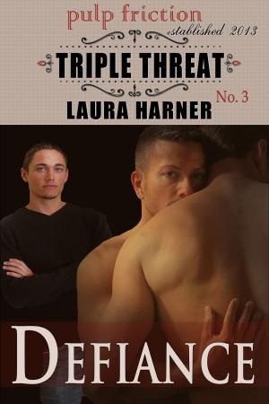 Cover of the book Defiance (Triple Threat #3) by Laura Harner