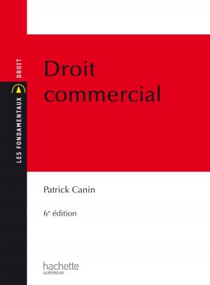 Cover of the book Droit commercial by Patrick Canin