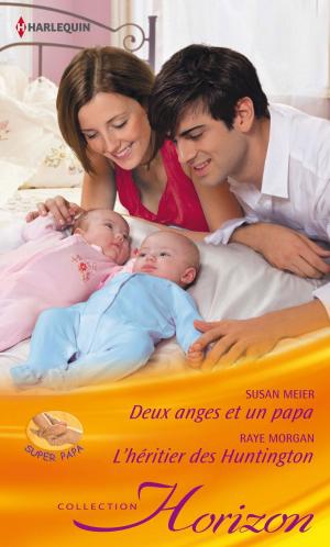 Cover of the book Deux anges et un papa - L'héritier des Huntington by Rebecca Winters