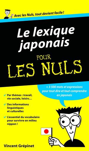 Cover of the book Lexique Japonais Pour les Nuls by Michel MUSOLINO
