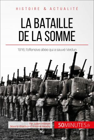 Cover of the book La bataille de la Somme by Mélanie Mettra, 50Minutes.fr