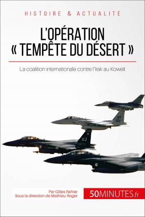 Book cover of L'opération « Tempête du désert »